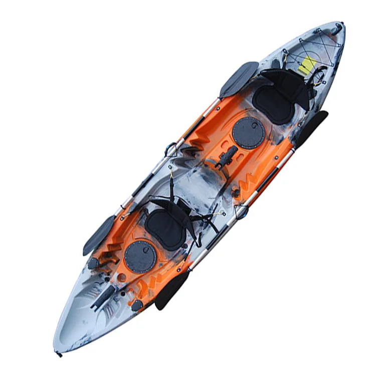 Chinese Factory 3 Person Family Sit On Top Fishing Kayak