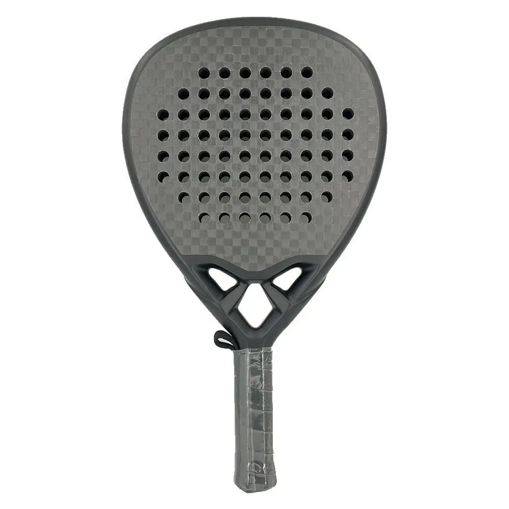 Custom Carbon Fiber Surface with Soft foam Core Paddle Tennis Racket padel rackets Paddleball Racquets paddle rackets