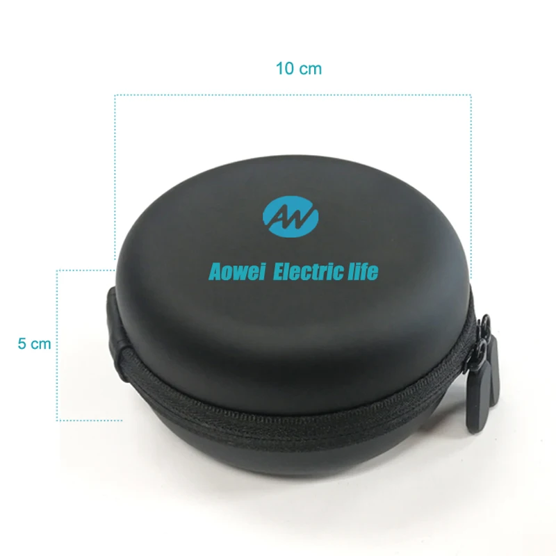 Great Quality Mat Pu Leather Eva Hard Shell Earphone Case for Airpods