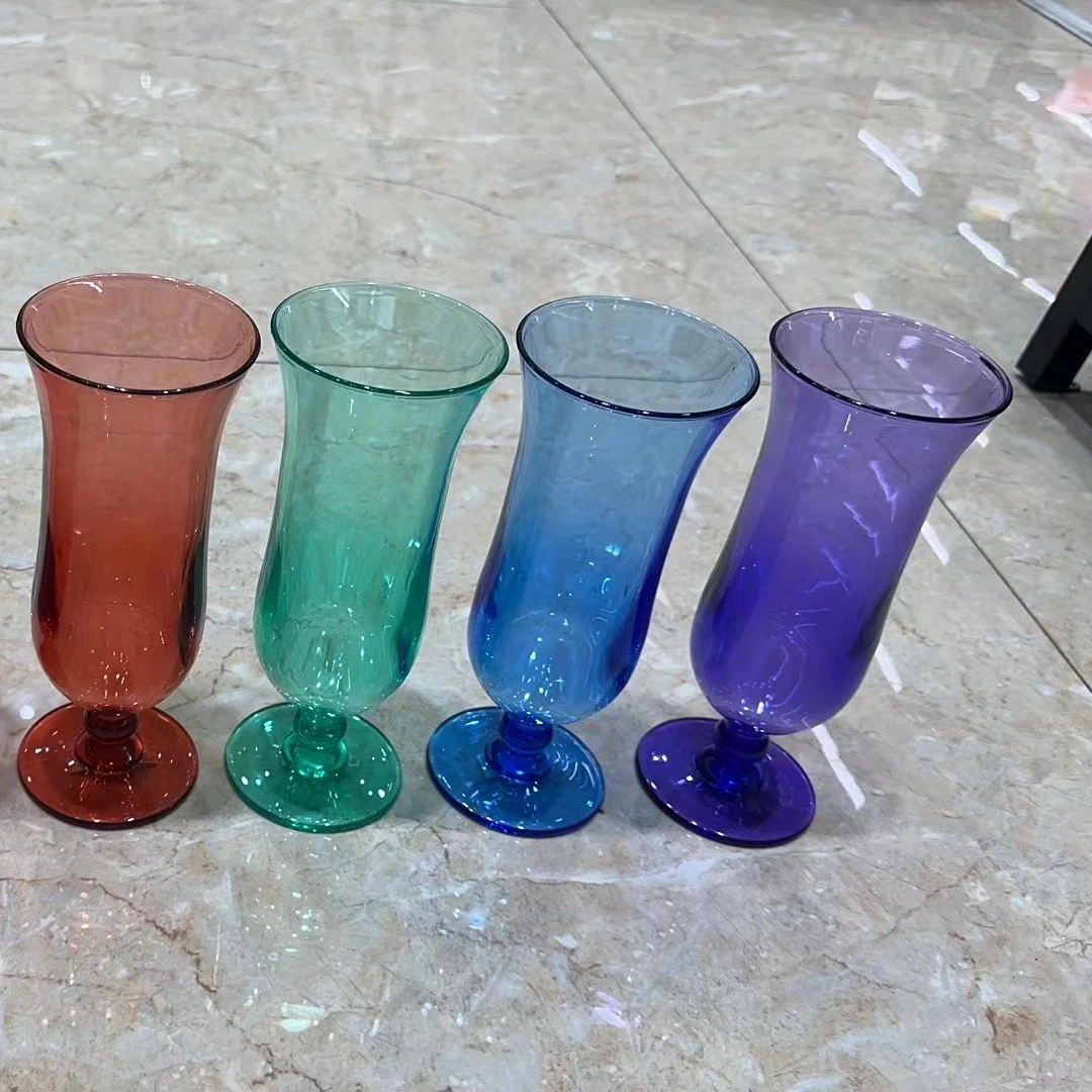 unbreakable plastic acrylic glass set 6 pcs drinking cup ,250ml