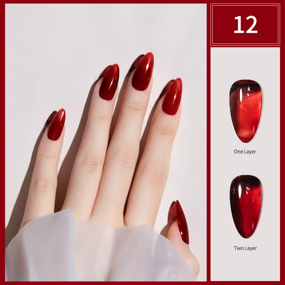 BOZLIN Hema Free 15ml 30 Colors Semi Transparent Nude Jelly Soak Off UV Nail Varnish Gel Nail Polish