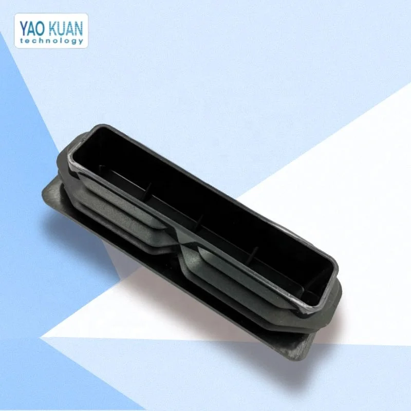 The circular / oval plastic pipe plugs produced by Yaokuan factory are not easy to deform and scratch plastic chrome pipe plugs