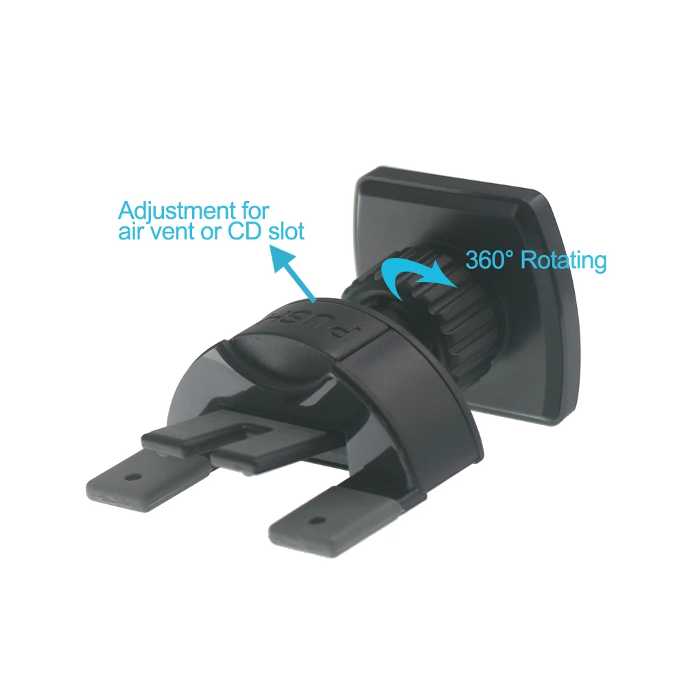 
360 Universal 2 in 1 multiple mobile air vent CD Slot Car Mobile Phone Cellphone Holder 