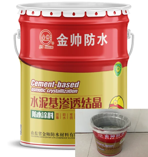 Cement Based Permeable Crystalline Waterproof Coating For Concrete Structure