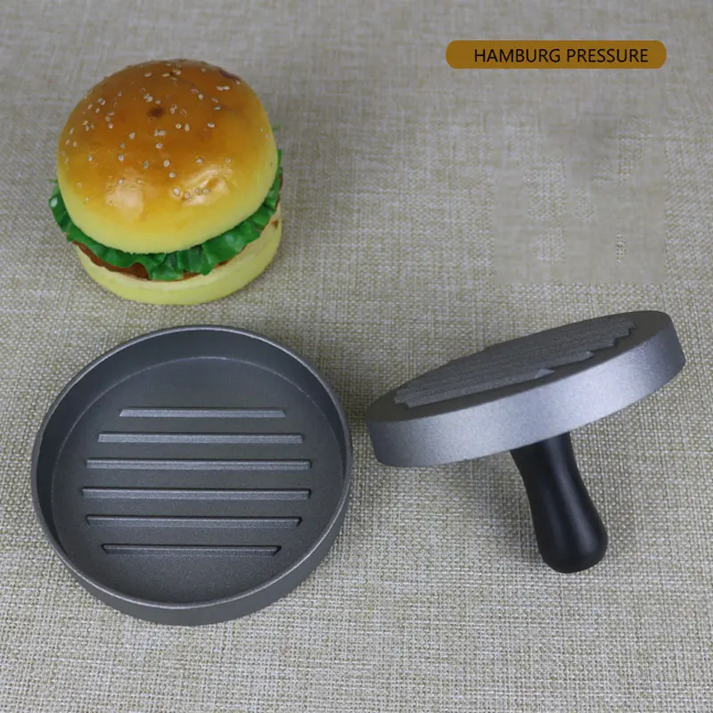 Non-Stick Hamburger Meat Mold Burger Press Patty Maker with 100 Wax Papers Set