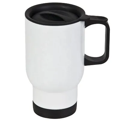 Hot Selling White Blank Sublimation Stainless Steel Cup With Handle Stainless Steel Tumbler Drinking Mug