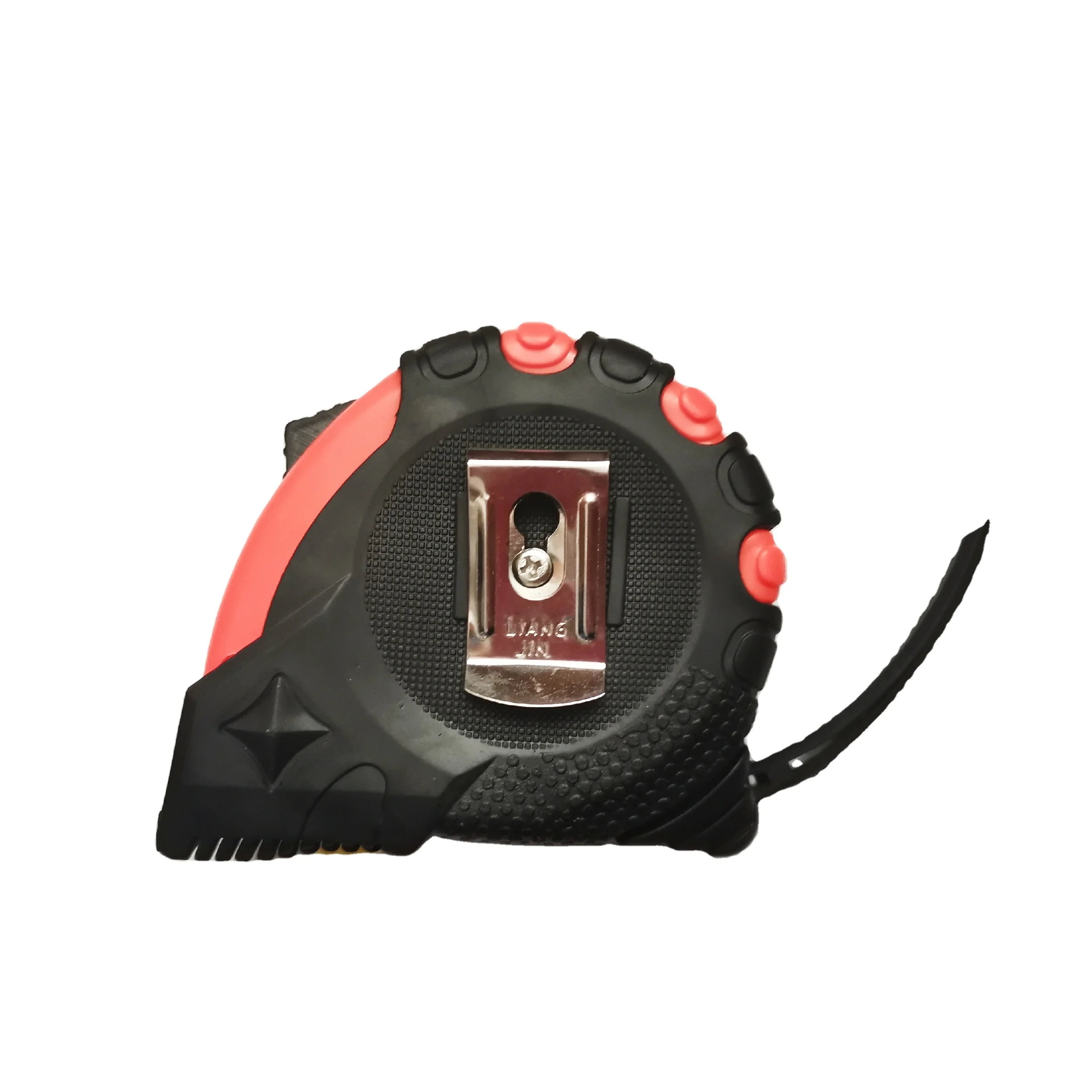 5M high precision steel tape rubber coated anti falling tape wear resistant stainless steel tape