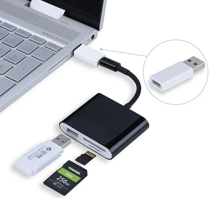 USB C 3.1 Type-C Female to USB 3.0 Male Data Convertor Adaptor For Laptop