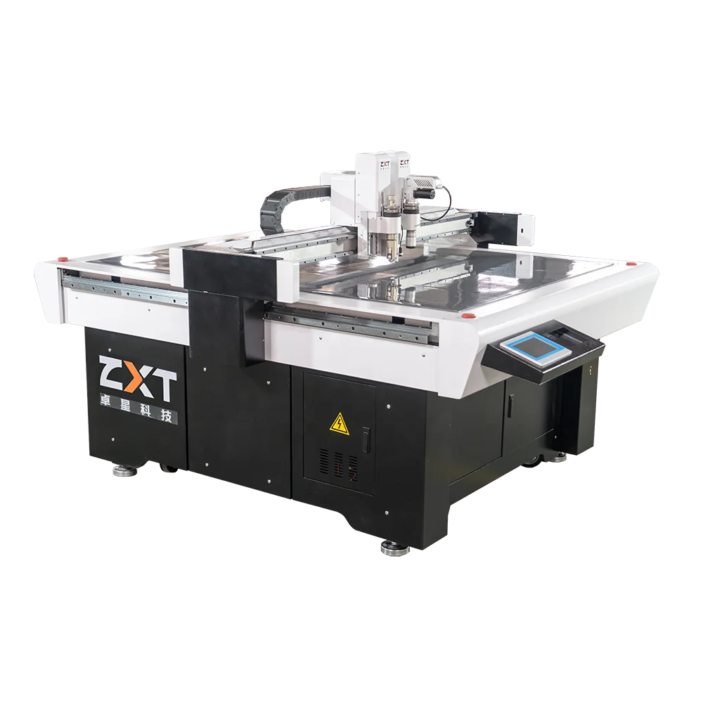 Машина для резки ZXT планшетного типа с цифровым колебательным ножом упаковочная коробка цифровой резак машина изготовления бумажных
