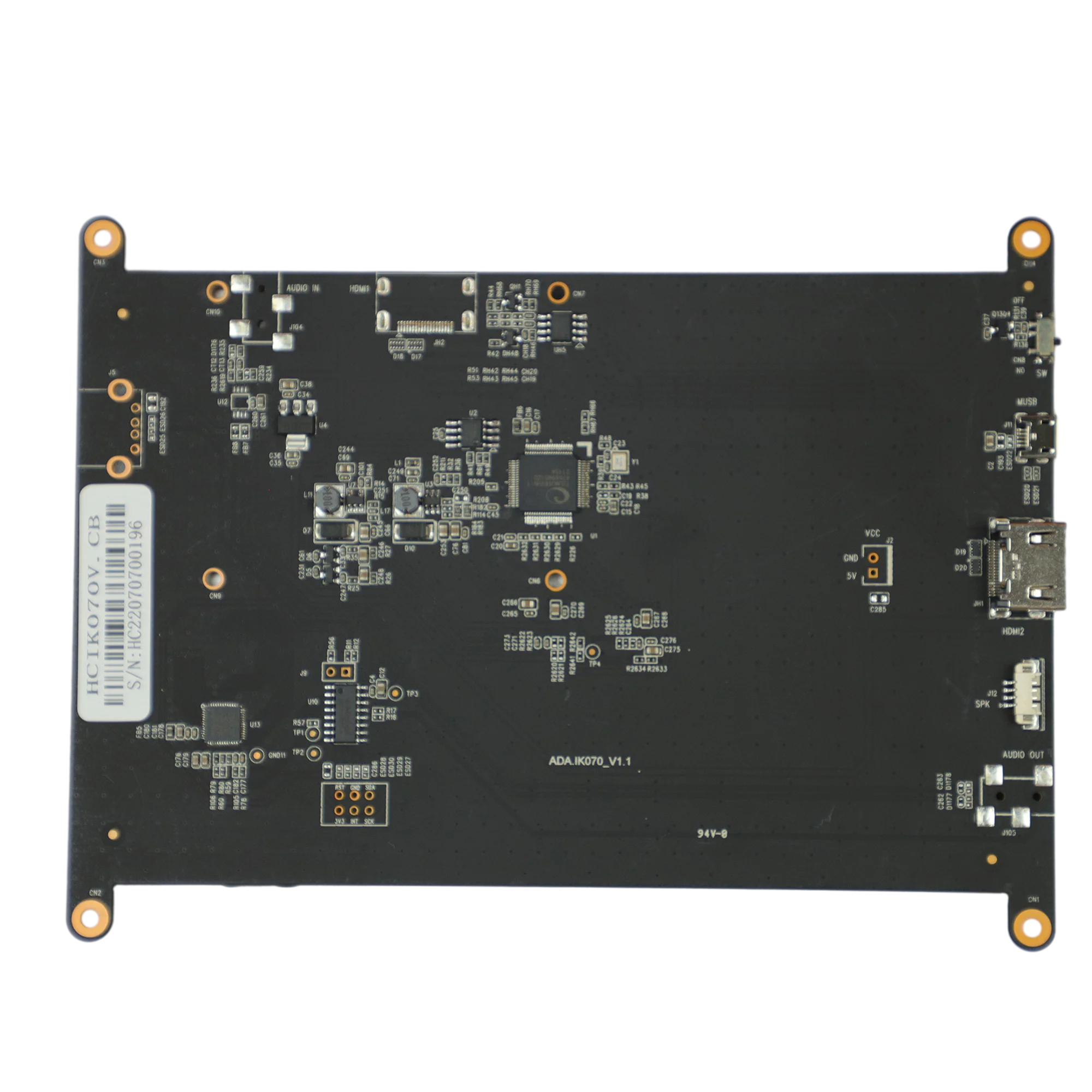 7 inch Capacitive Touch display for raspberry pi 4 7 inch 800*480 TFT LCD display Raspberry Pi 4 b 8gb ram