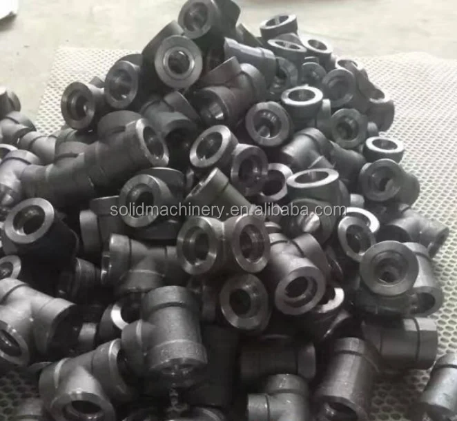 
High Pressure Carbon Steel pipe fittings cl3000 forged a105 90 elbow 