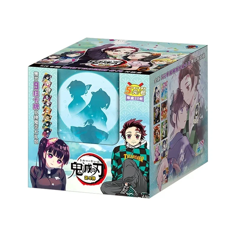Japanese Anime Wholesale Game Cards Thickened TR 3D Demon Slayer Anime Collection Cards
