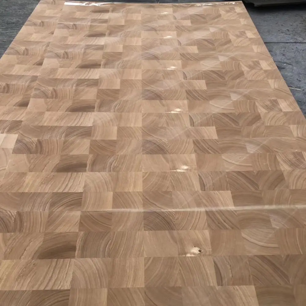 Natural Tree-ring bark wood veneer Handmade Hotel Furniture Decoration Veneers