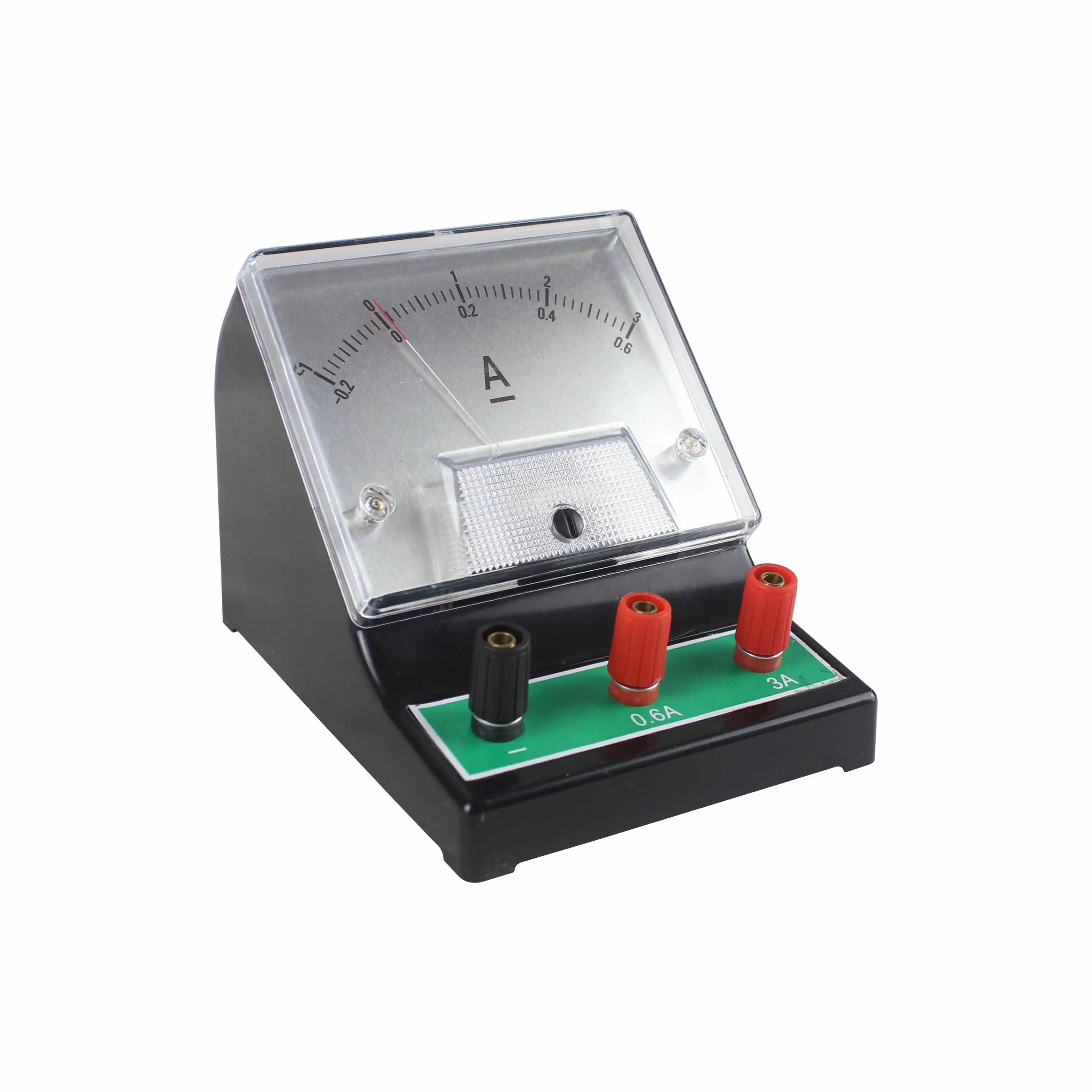 Lab analog dc ammeter dual range micro amp ammeter for school