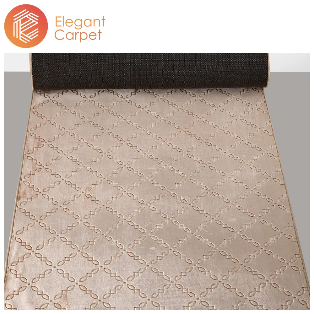 china customized max 4m width cheap mink wall to wall carpet for home