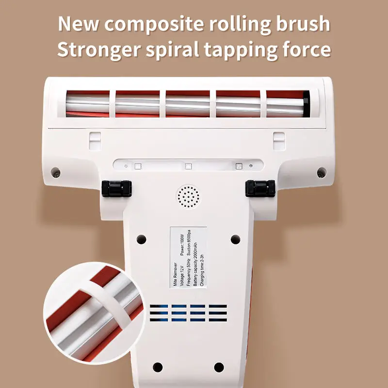 High quality 13kpa Mattress Vacuum Cleaner with Dust Sensor, Anti-allergen Bed Vacuum Cleaner with UV Light Ultrasonic