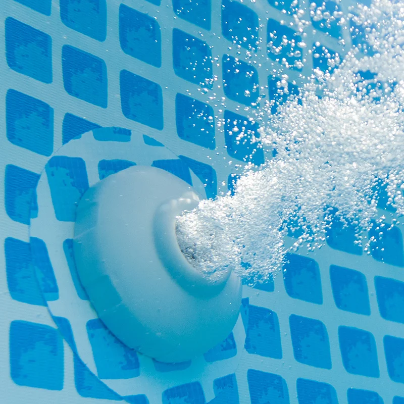 INTEX 26726 Ultra Metal Frame Pool large Swimming Rectangular Above Ground Prism Frame Pool Set