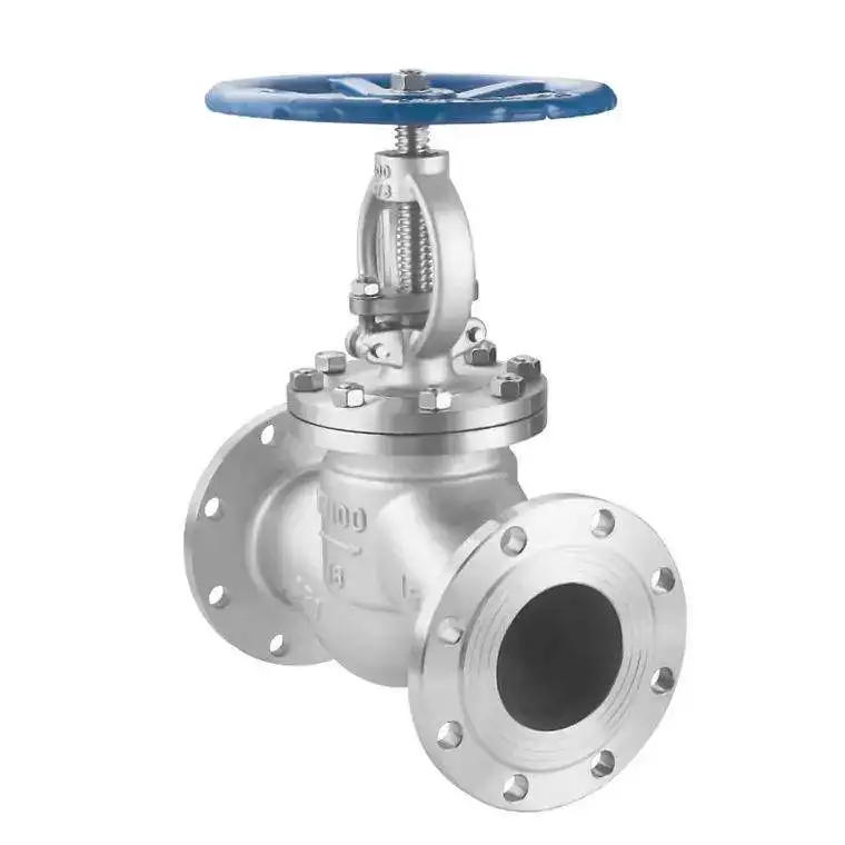 316 Metal Flanged Ball Valves Industrial Manual Shut-off Water Gas Oil Medium Pressure Stainless Steel Ball Valves