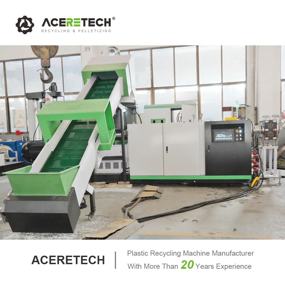 ACS-H300/80(003) Китай производитель ПЭТ бутылок переработка полиэфирная Штапельная машина для производства