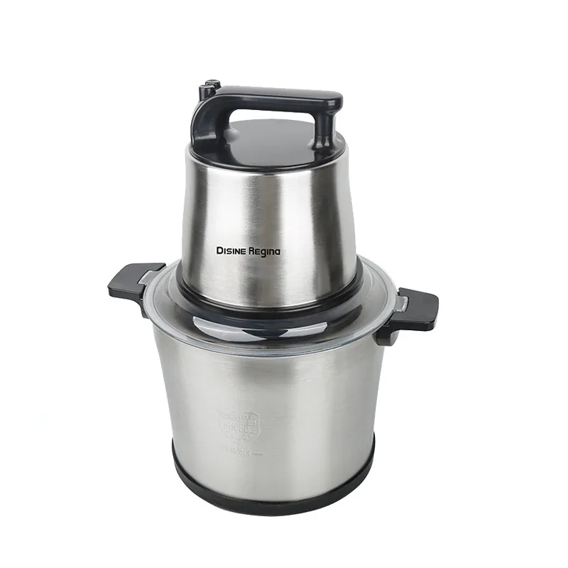 Large Capacity 12L Stainless Steel Food Grinders Meat Chopper Automatic Electric Meat Grinder Cassava Carrot Pounding Machine
