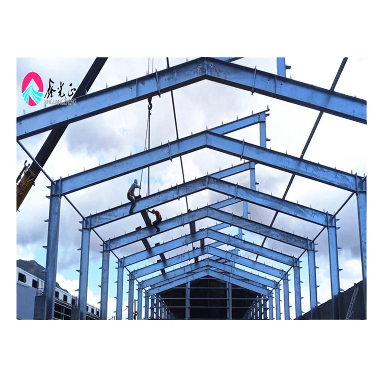Сборная стальная конструкция складской стальной каркас склад