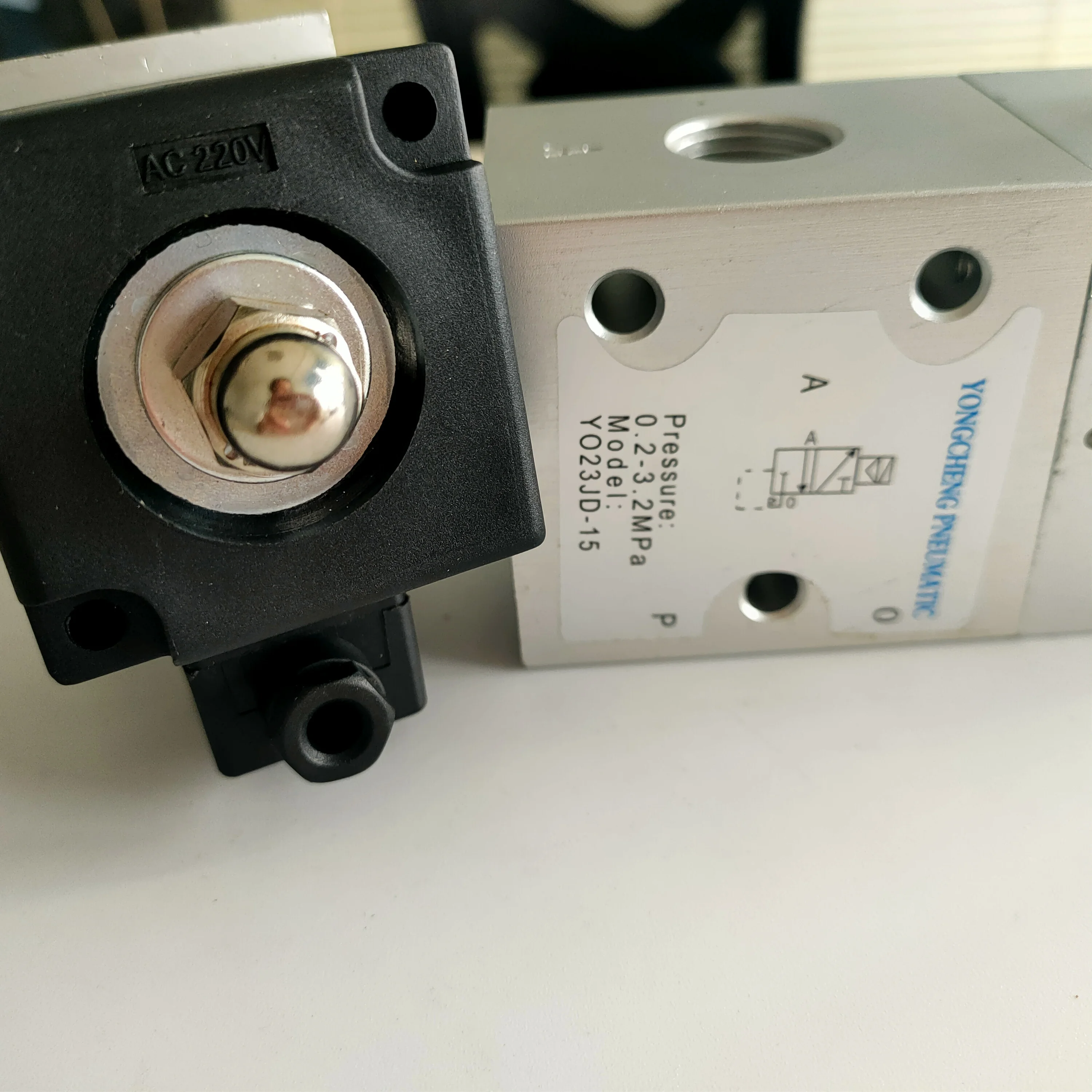 Хорошее качество юнчэн YO23jd-15p 0 2-3.2MPa электромагнитный ПЭТ клапан для бутыло выдувные машины