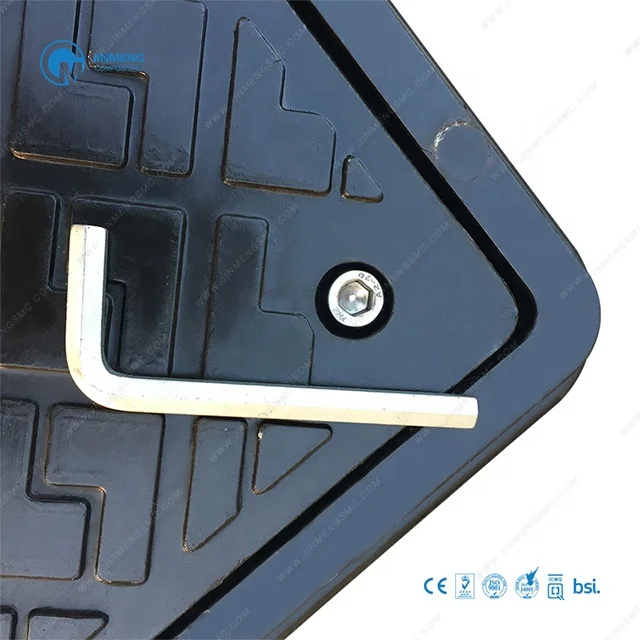 New SMC BMC Product  for 2020  FRP Plastic Fiber Glass manhole cover