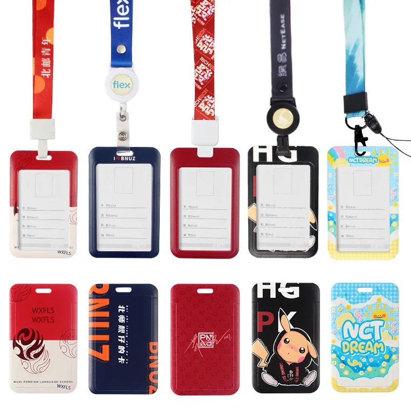 Custom Logo personalized Lanyard Customised Dye Sublimation Polyester Keychain Neck Lanyard Wholesale