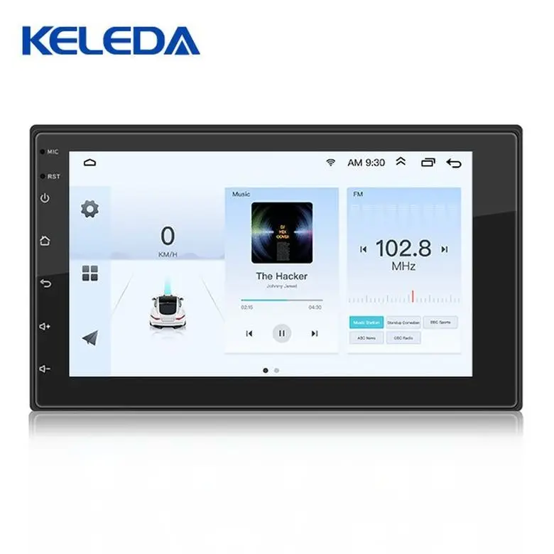 1920*1080 Wi-Fi BT Автомобильный Универсальный 7-дюймовый мотор Carplay Dvr Car Play Build-In 2din