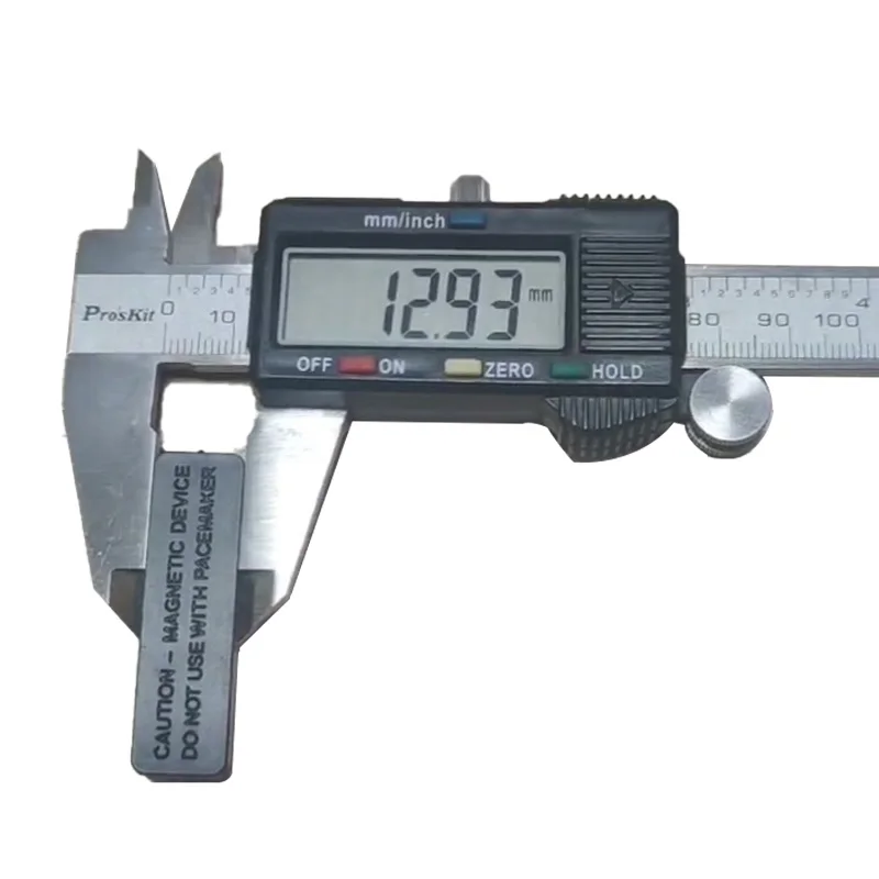 Magnetic Name Tag Holders with 3 Premium Strength Neodymium Magnets for Name and Badges