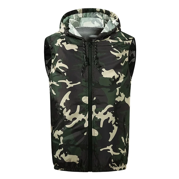 2023 summer cooling outdoor worker clothes sunscreen lightweight clothing air-conditioned cooling vest for wholesale