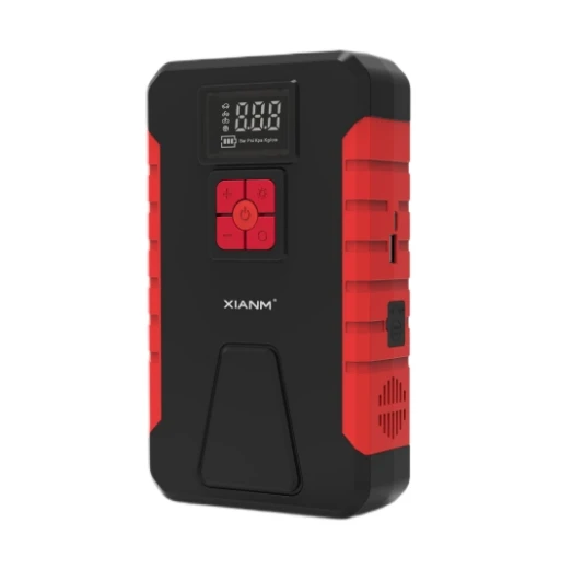 Jump Starter With Air Compressor 12V Rechargeable Multifunction Emergency Tools Battery Booster Jump Starter Tyre compressor