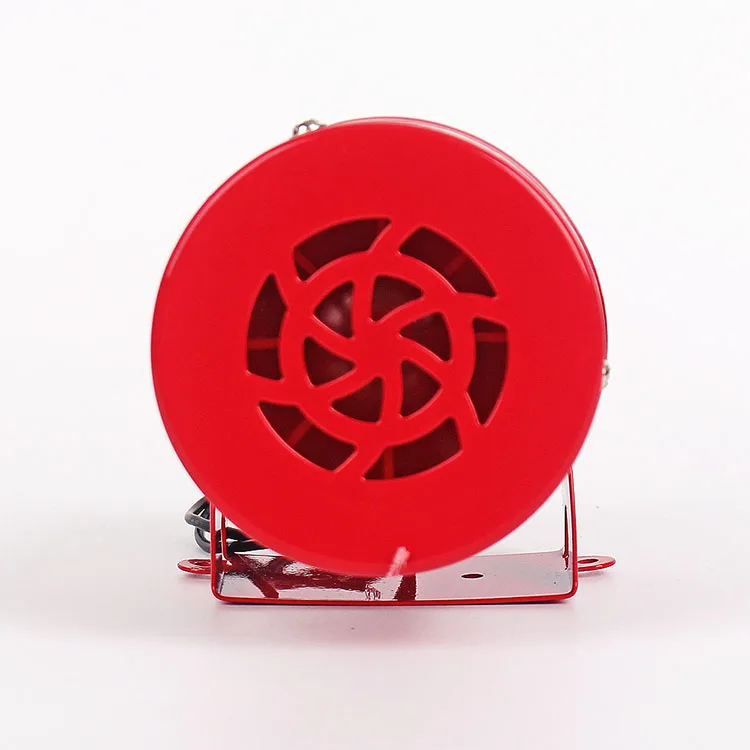 
MS190 Motor Siren Aluminum Alloy Mini 24v Industrial Alarm Electric Fire Alarm Siren For Factory 