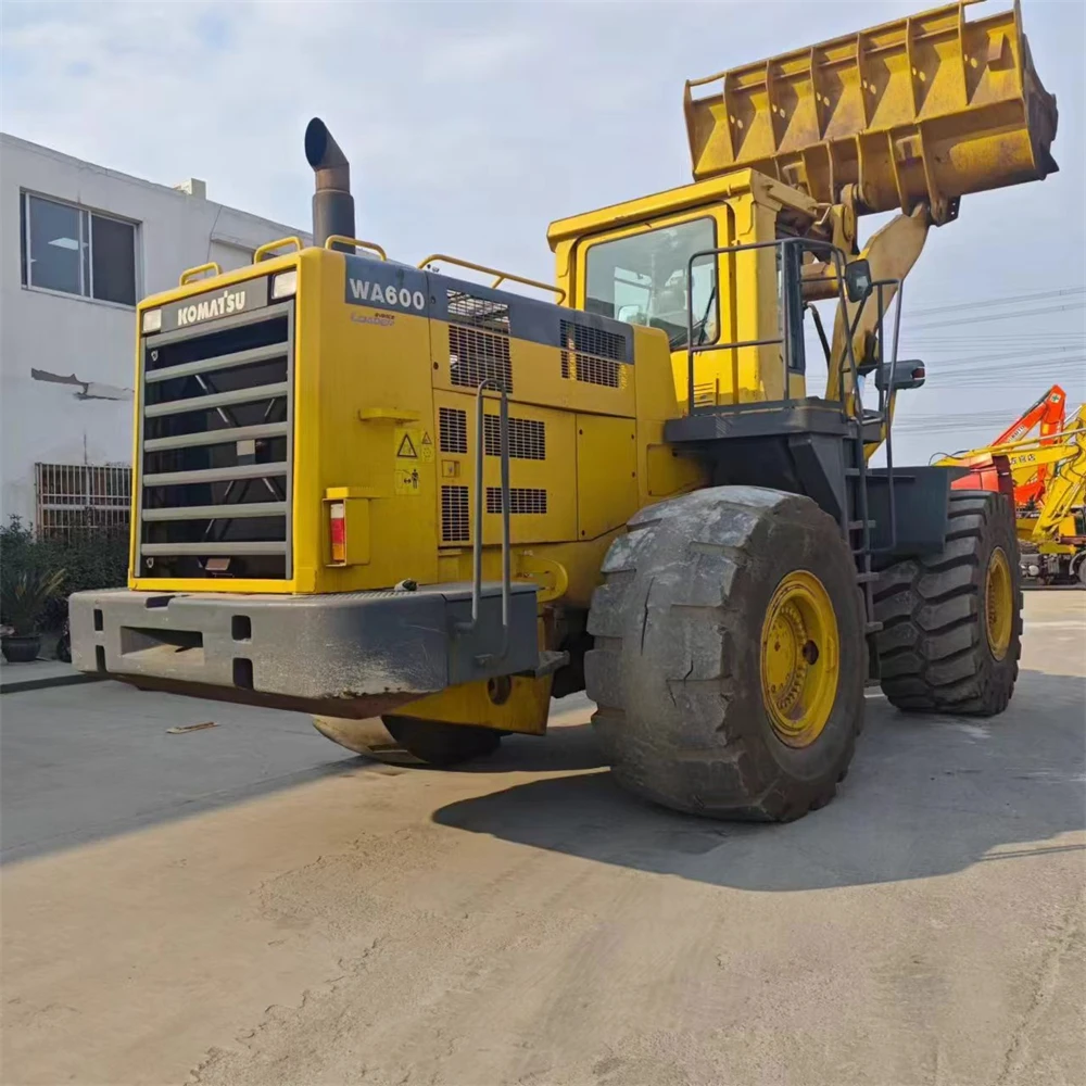 Top Brand komatsu WA600-3 Wa380 Wa470 Wa500 Wa600 Wheel Loader Used Japanese Front Loader In Stock komatsu 380 WA600 Loader