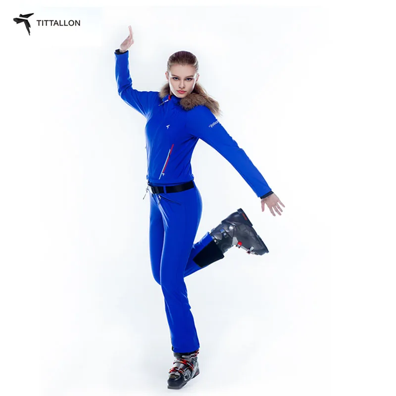 OEM ODM windproof Snow Suits Warm women ski jacket