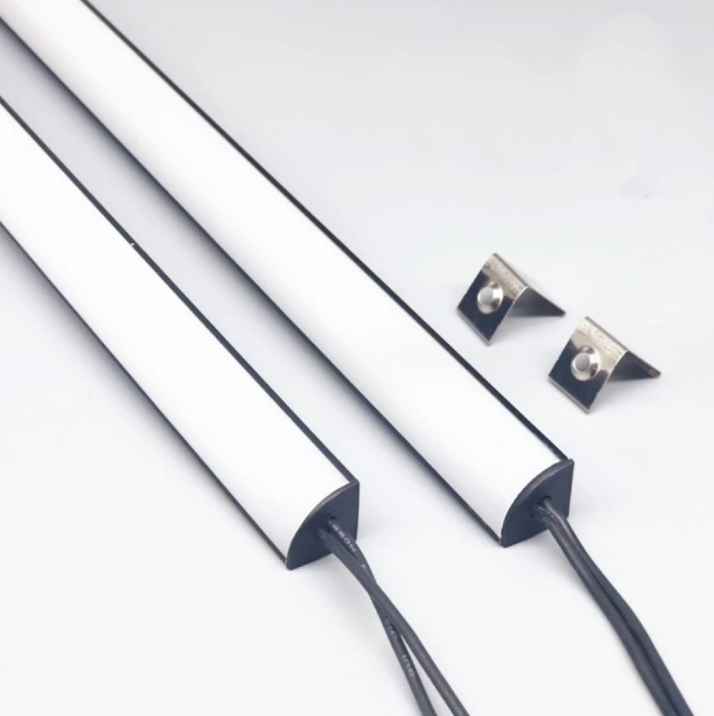 Low Voltages Slot Free Magnetic V Shaped Aluminum Profile Shelf Light for Supermarket Shelf Goods Display