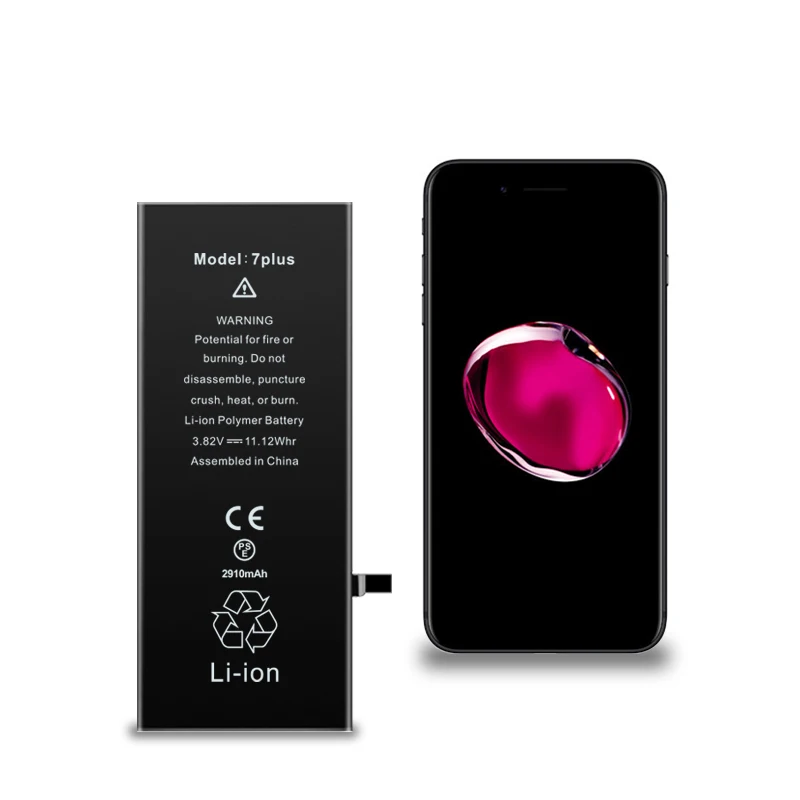 0 цикл оригинальная емкость батареи для iPhone 7 Plus/iPhone 7 plus литиевая батарея