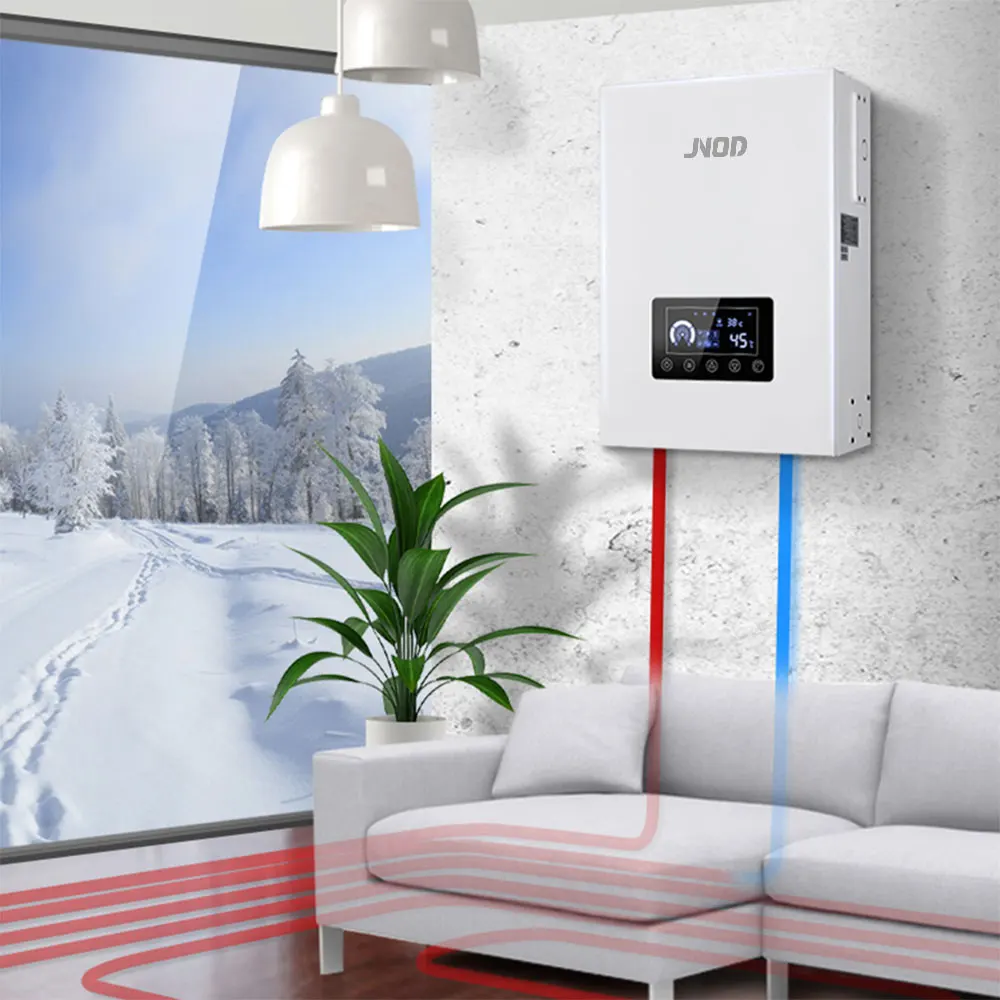 JNOD Wall Hung WIFI Remote Control Electric Boiler Quickly Floor Heating System Electric Heating Boiler