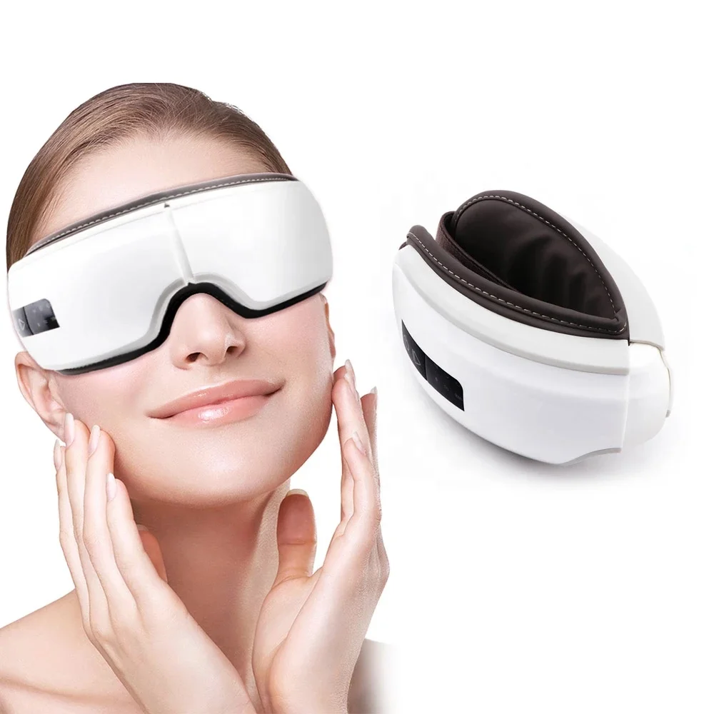 Mini Portable 3 Modes Tired Eyes Care Massage Machine Massager Tool 180 Degree Folding Heated Electric Eye Massager with Heat