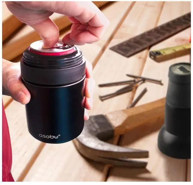 Double Walled Stainless Steel Beer Bottle, Eco-friendly Beer 2 Go Vacuum Insulated stainless steel can cooler and bottle holder