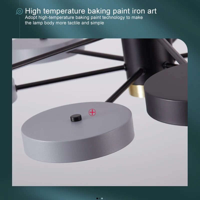 Hot Sales Modern Pendant Light Nordic Led Chandelier Minimalist Hanging Lamp for Dinning Room Living Room