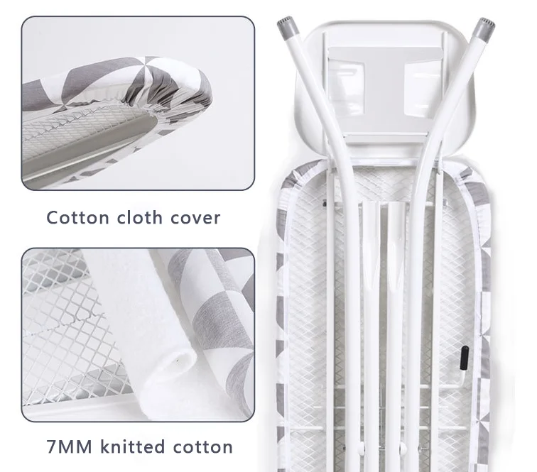 Foldable mesh ironing folding board factory wholesale with cabinets ironing