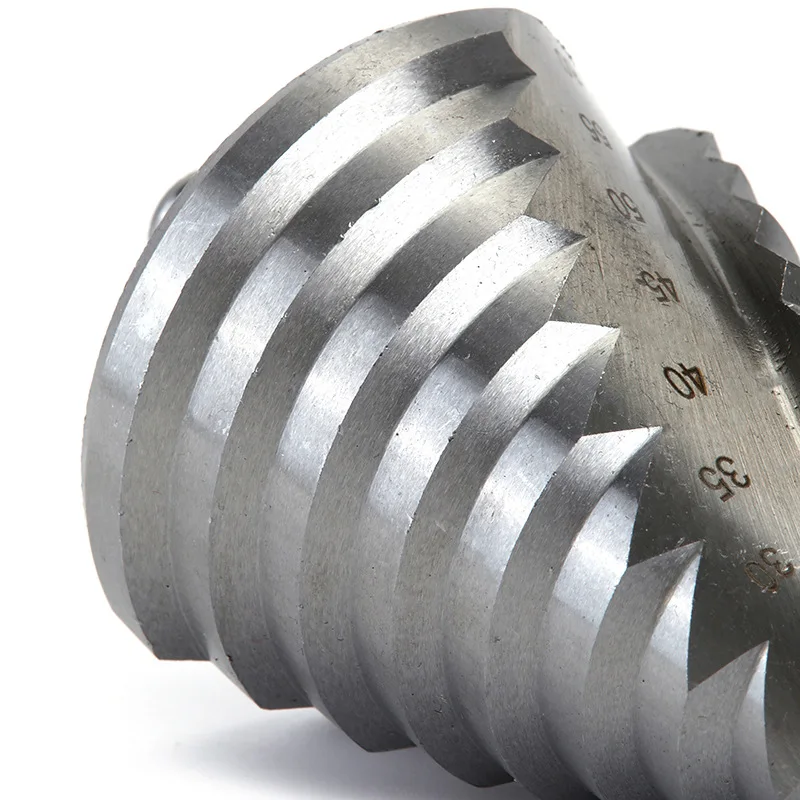 MTL Spiral Groove Triangular Handle Pagoda Drill Bit Step Drill Reamer Drill Hole Opener 6-60mm