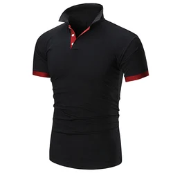 Casual Golf Custom Logo Simple Polo Shirt for Men/ Wholesale High Quality Plain Men Print Custom T-shirts Accept Custom Size