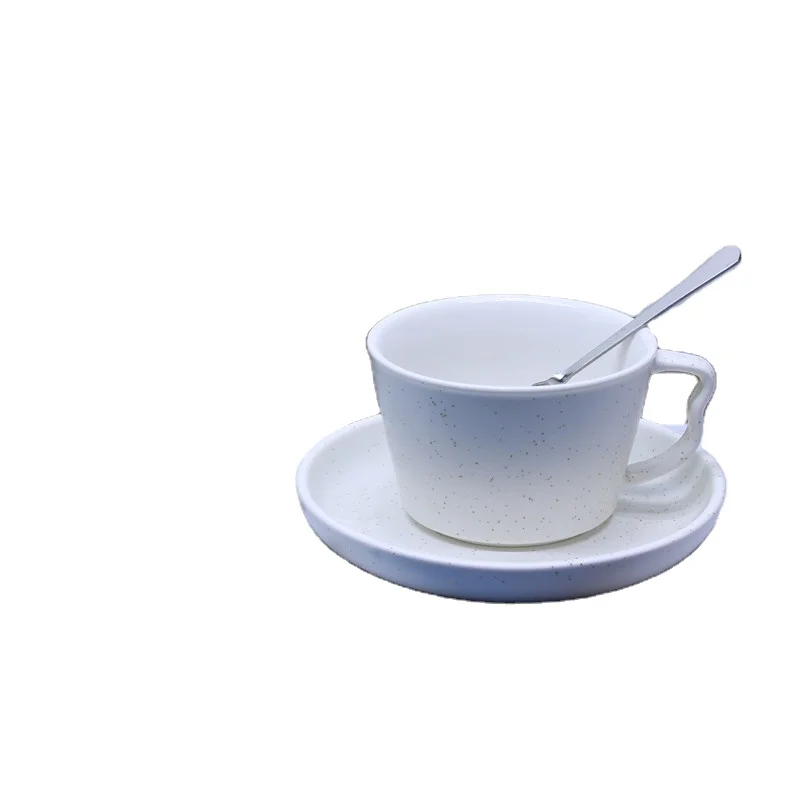 The best and cheapest ceramic coffee mugs with plate dish drink cup  home decoration
