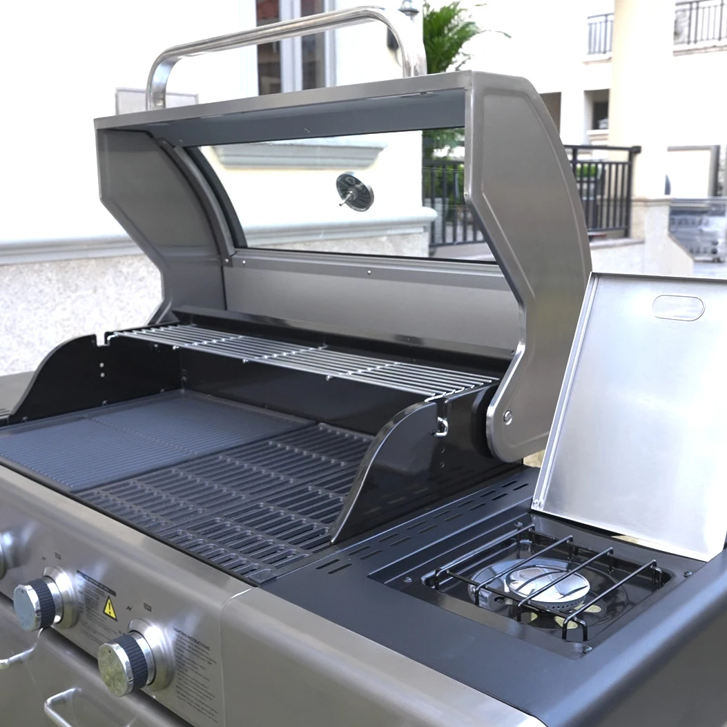 Family Household Commercial Gas BBQ Grill Machine Sydney Outdoor Barbecue Gas Grills