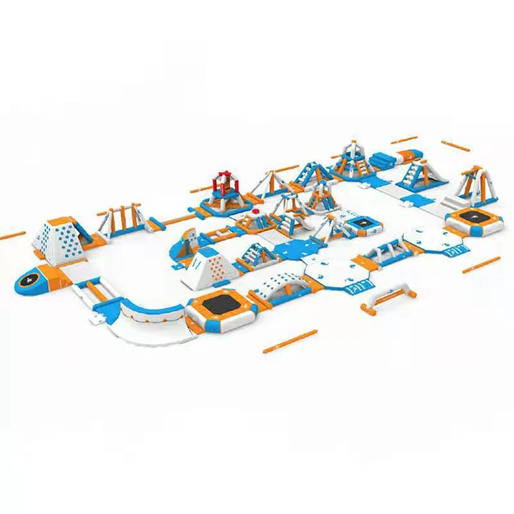 Water Leisure Entertainment Equipment Aqua Park Adult Custom 0.9mm PVC Inflatable Water Park