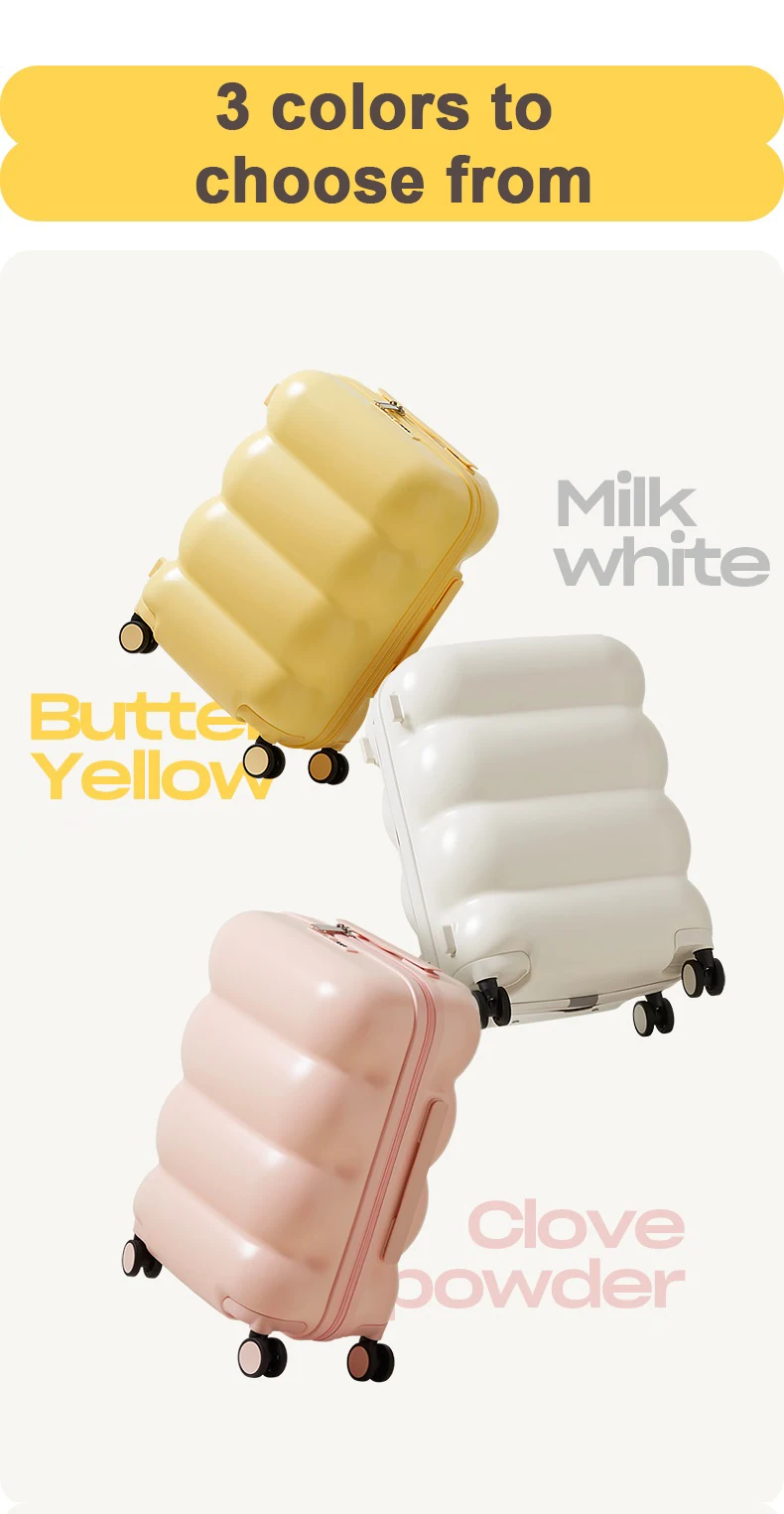 Aji Travel Valise Luggage Suitcase Bag Lightweight TSA Lock Fashion Stylish Smart Suitcases Carry On Luggage for kids