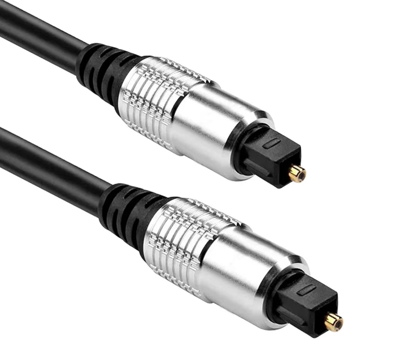 Newest Toslink to Toslink cable Zinc Alloy case Toslink cable support HDTV DAT recorder digital audio Fiber Optical Cable