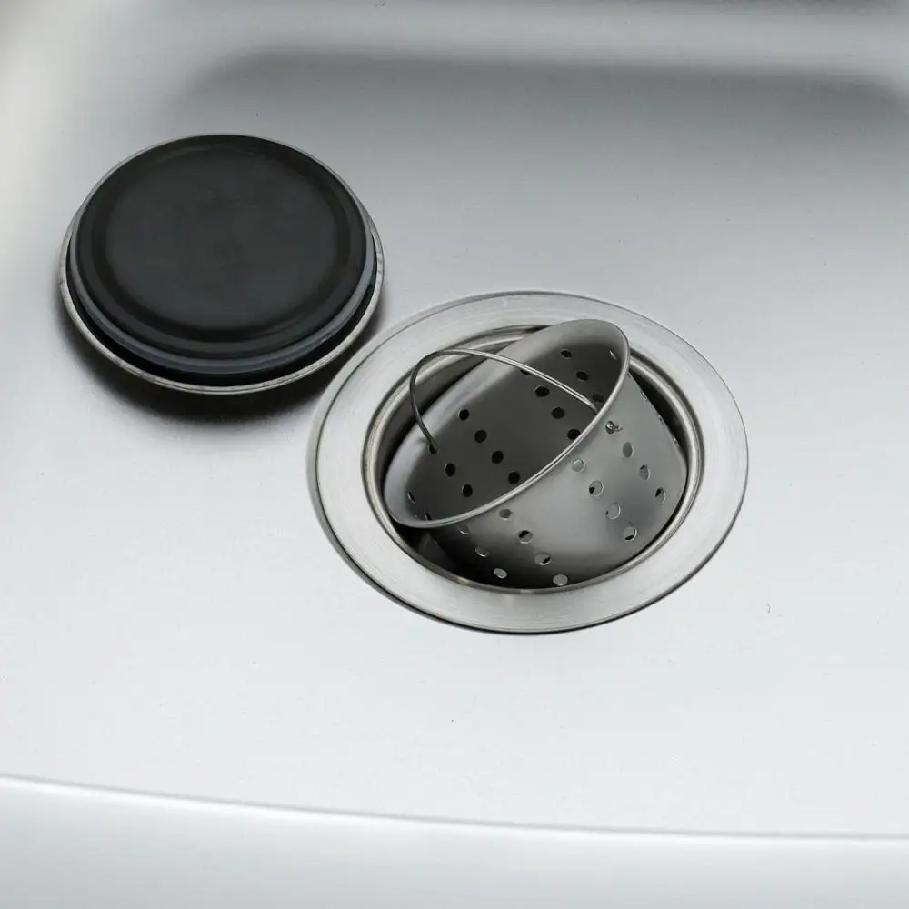 LS-7540B1 одинарная чаша с пластиной сливная доска недорогие кухонные раковины из нержавеющей стали 304